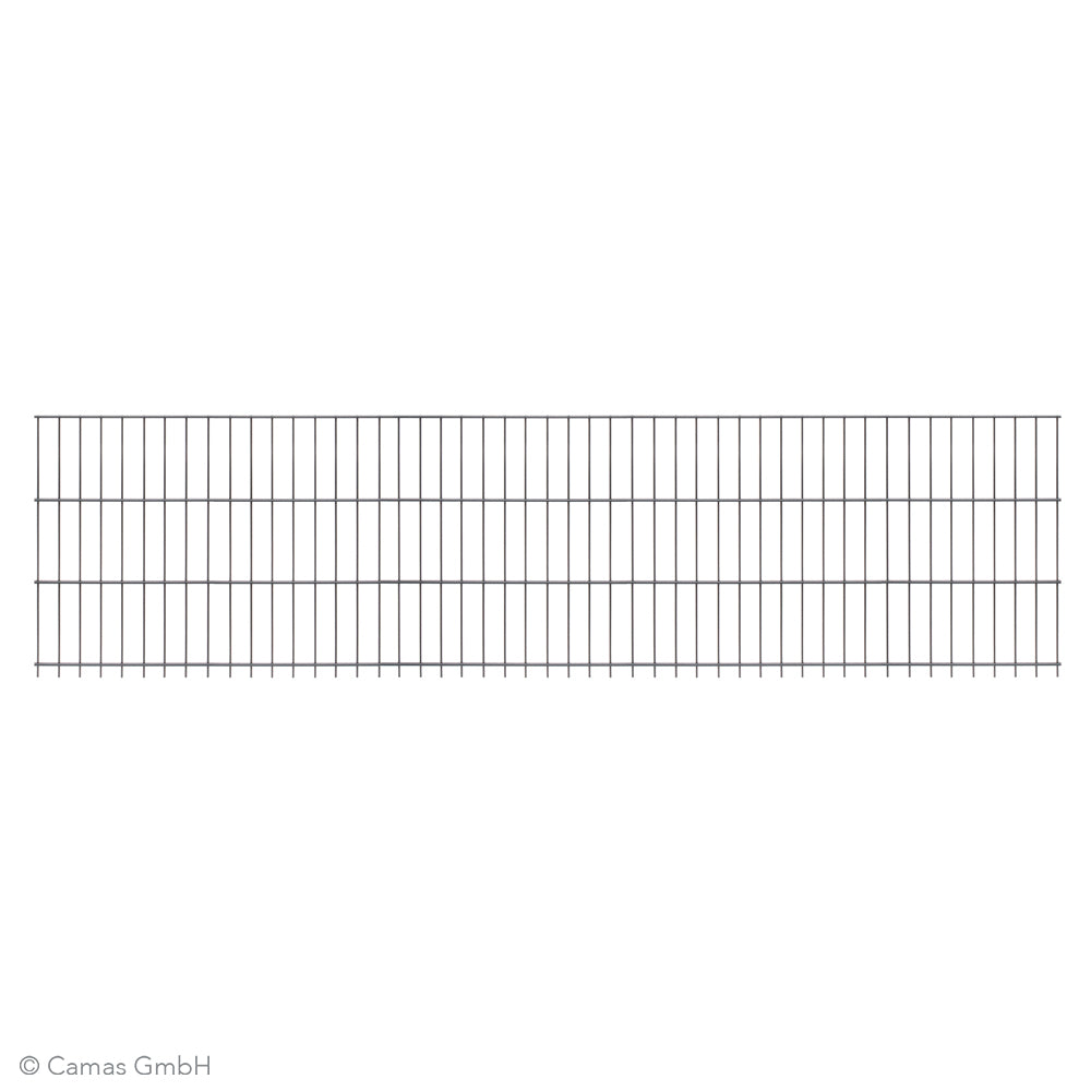 Robuste teilverzinkte Doppelstabmatte 8/6/8