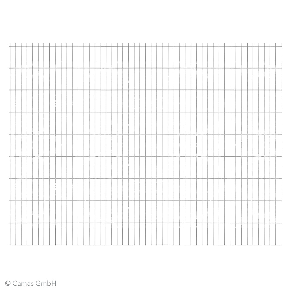 Robuste vollverzinkte Doppelstabmatte 8/6/8