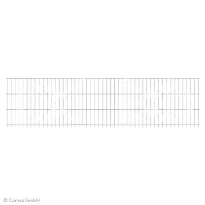 Robuste vollverzinkte Doppelstabmatte 8/6/8