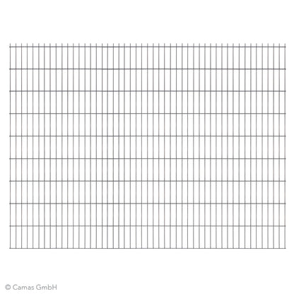 Robuste vollverzinkte Doppelstabmatte 8/6/8