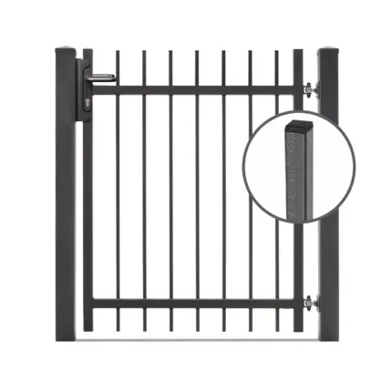 Metalltor BRIENZ - 1flg - Variation DVMTRSBZP11009DB703