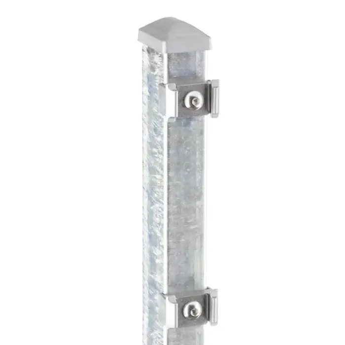 Zaunpfosten Typ VP - mit Edelstahl-Plättchen - Variant ZP24VP