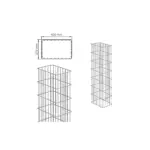 Gabionensäule RUBIN R - Variant DVGRUR422714