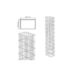 Gabionensäule RUBIN R - Hero image