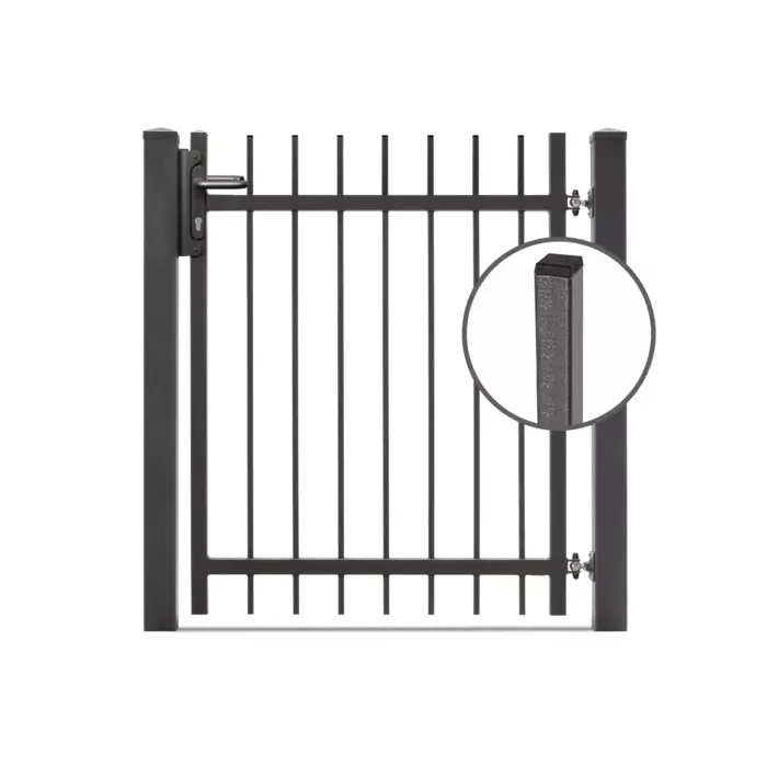 Metalltor BRIENZ - 1flg - Variant DVMTRSBZP11612DB703