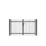 Metalltor BRIENZ 2-flg - Variant DVMTRSBZP22012DB703