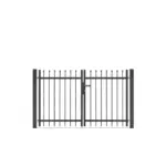 Metalltor DAVOS 2-flg - Variant DVMTRSDAP22012DB703