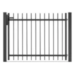 Metalltor ZÜRICH - 1flg - Variant DVMTRSZUP11612DB703