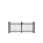 Metalltor ZÜRICH 2-flg - Variant DVMTRSZUP22009DB703