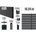 VIDUAL-line-150-Zaunpakete - Product image