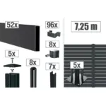 VIDUAL-line-100-Zaunpakete - Product image