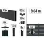 VIDUAL-line-100-Zaunpakete - Product image