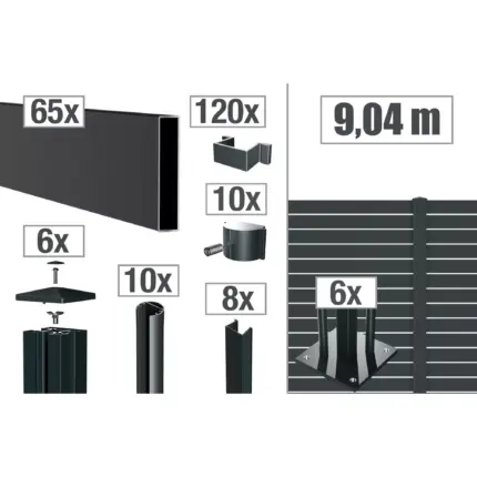 VIDUAL-line-100-Zaunpakete - Product image