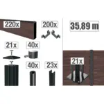 VIDUAL-pure-100-Zaunpakete - Product image