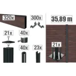 VIDUAL-pure-100-Zaunpakete - Product image