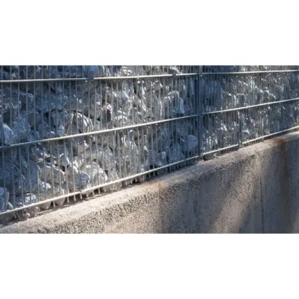 Gabionen-Fussplatte-ZINK - Product image