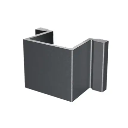 End-Distanzstuecke-Aluminium-fuer-Steckzaunsystem-VIDUAL - Product image