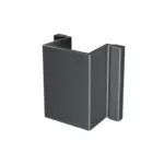 End-Distanzstuecke-Aluminium-fuer-Steckzaunsystem-VIDUAL - Product image