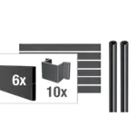 VIDUAL-line-150-Aluminium-Rechteckprofil-150x20-mm - Product image