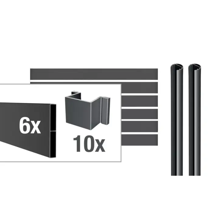 VIDUAL-line-150-Aluminium-Rechteckprofil-150x20-mm - Product image