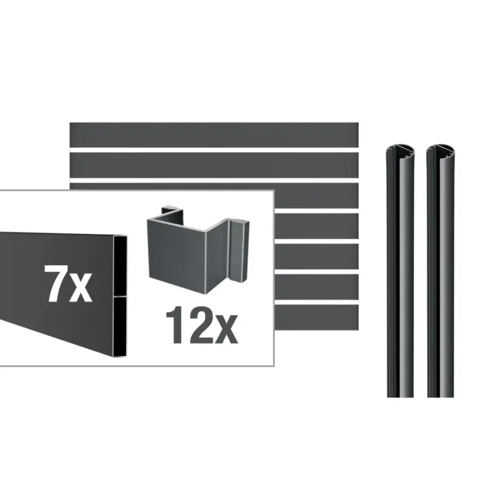 VIDUAL-line-150-Aluminium-Rechteckprofil-150x20-mm - Product image