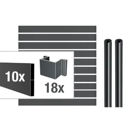 VIDUAL-line-150-Aluminium-Rechteckprofil-150x20-mm - Product image