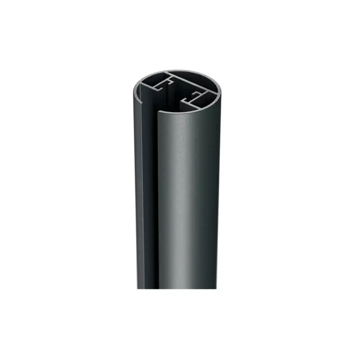 Profiladapter-8-mm-Glas-Blech-fuer-Pfosten-90x90mm-VIDUAL - Product image