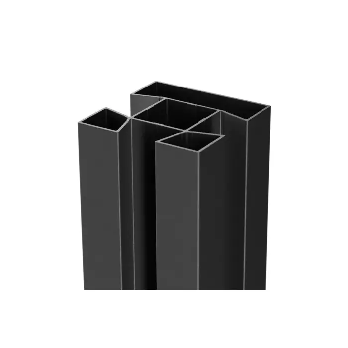 Alu-Steckzaunpfosten 72x72 mm ohne Zubehör - Hero image