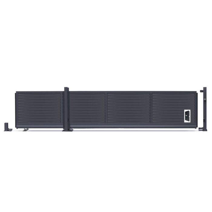 Alu-Schiebetor-VIDUAL-slide-pure-100 - Product image