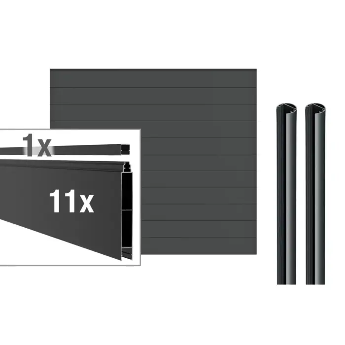 VIDUAL-snap-140-Aluminiumfuellung-Klick-Profil-140-x-20-mm - Product image