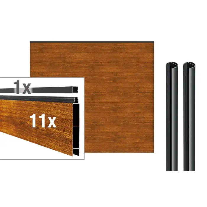 VIDUAL-snap-140-Aluminiumfuellung-Klick-Profil-140-x-20-mm - Product image