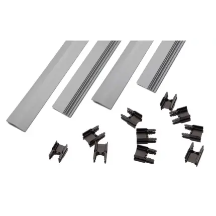 MAZU fix-Sichtschutz-Klemmleisten-Set 8/6/8 - Hero image