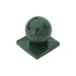 Aluminiumkappe-Kugel-fuer-Torpfosten-80-x-80-mm - Product image