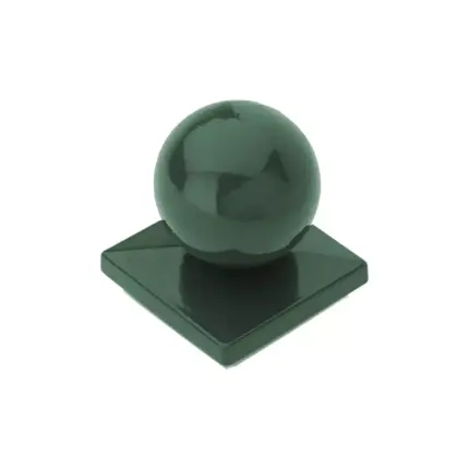 Aluminiumkappe-Kugel-fuer-Torpfosten-80-x-80-mm - Product image