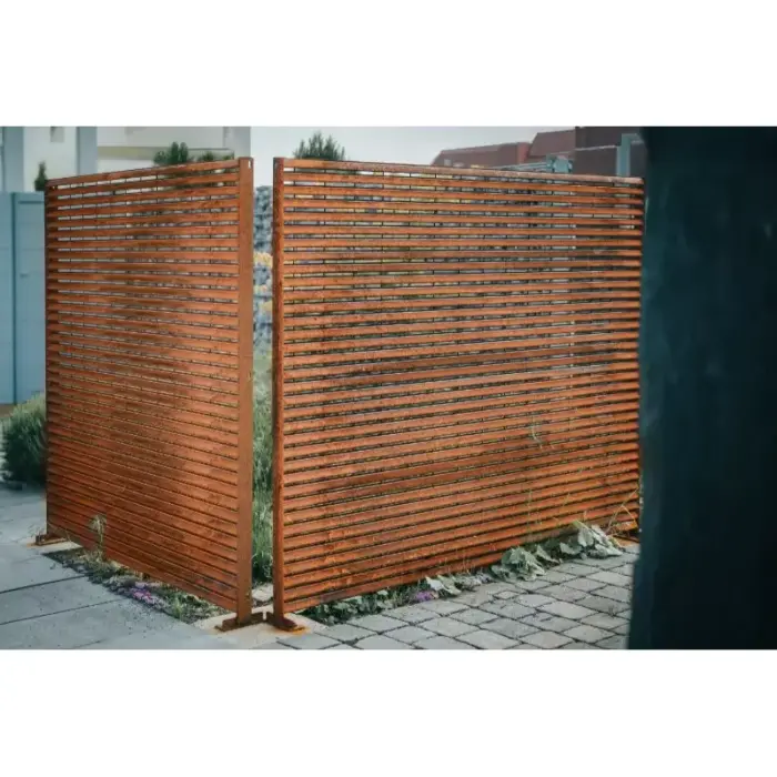 Metallzaun TEXAS - Eleganter Designzaun für Deinen Garten – Bild 2