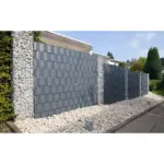 Gabionensäule RUBIN R – Vielseitiger Blickfang für deinen Garten – Bild 2