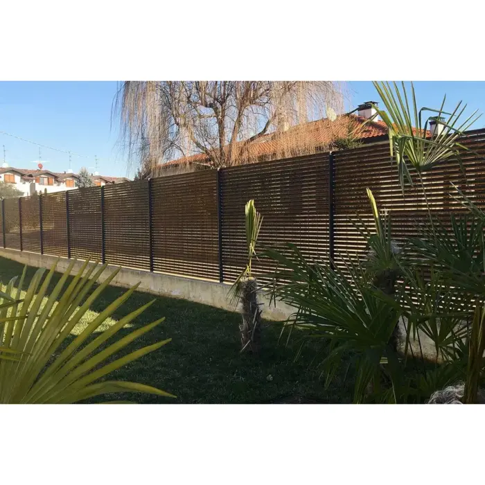 Metallzaun TEXAS - Eleganter Designzaun für Deinen Garten – Bild 3