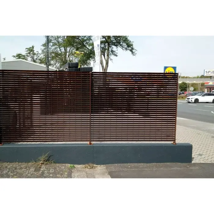 Metallzaun TEXAS - Eleganter Designzaun für Deinen Garten – Bild 4